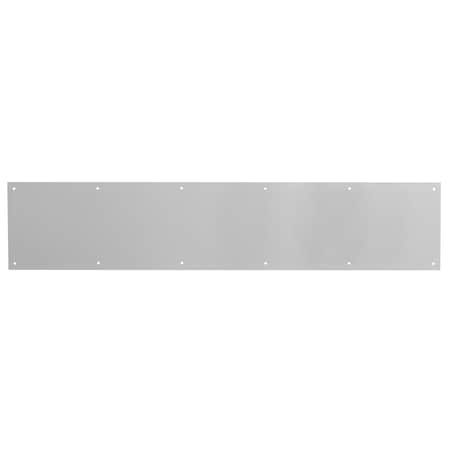 Prime-Line Kick Plate, 6 x 36 in., Satin Aluminum Single Pack J 4753